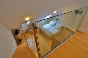 Maisonette mit Dachterrasse | Hotel Páv Prag