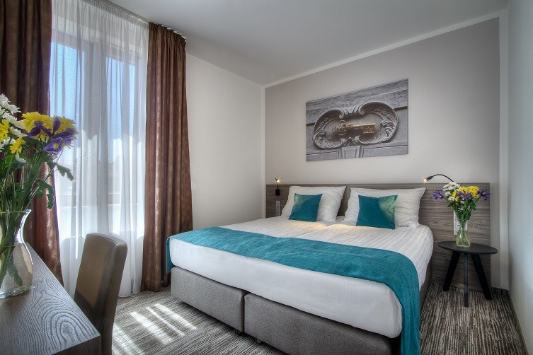 Chambre double pour occupation simple | Hotel Páv Prague