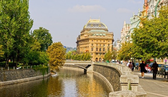 Położenie hotelu Páv Praga