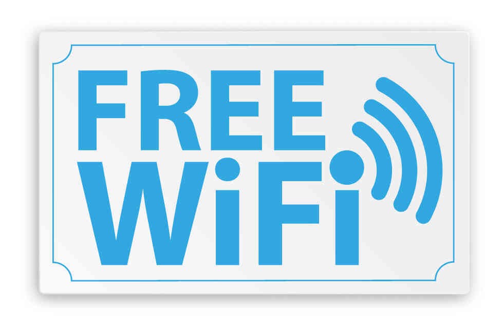 Wi-Fi free of charge